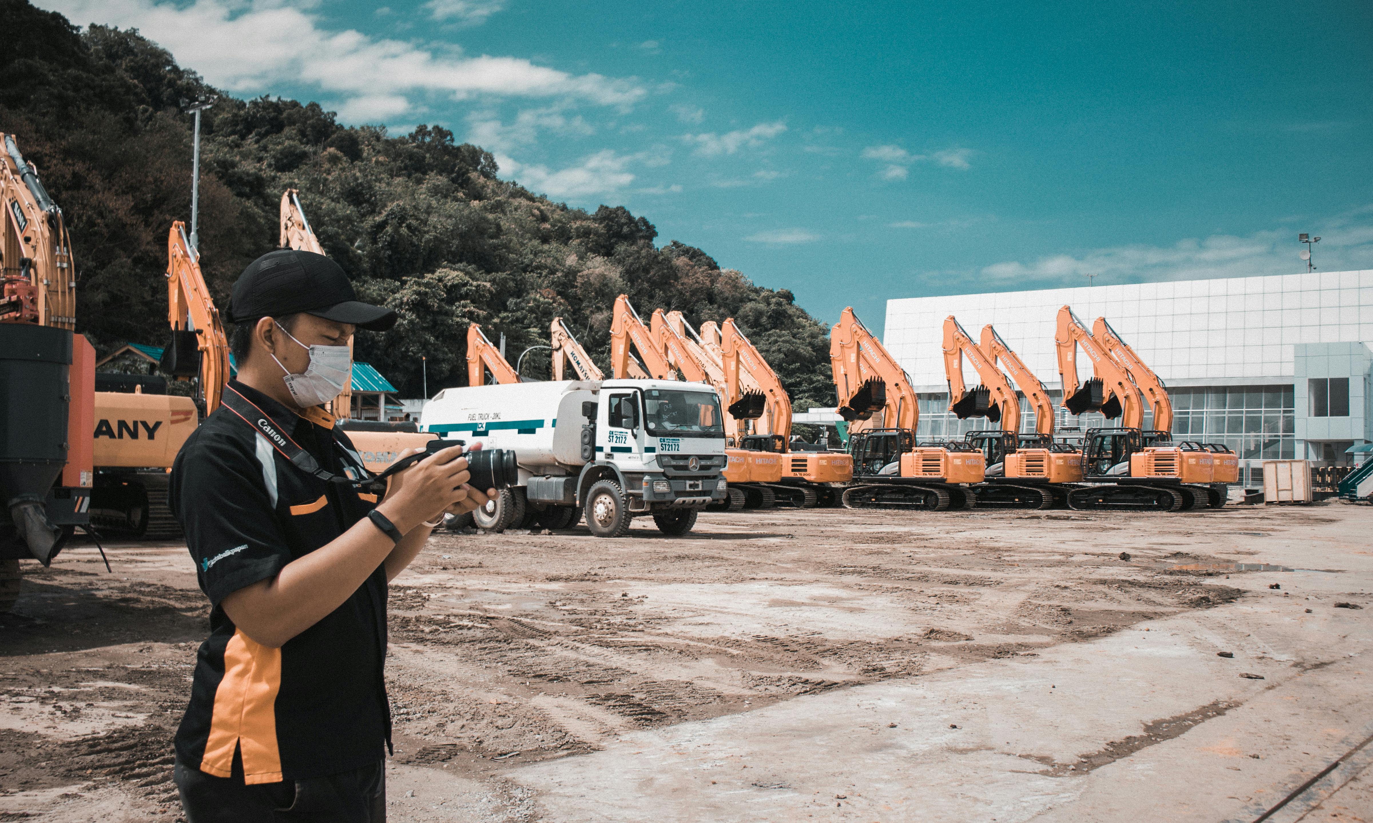 Heavy equipment and industrial fleet environment